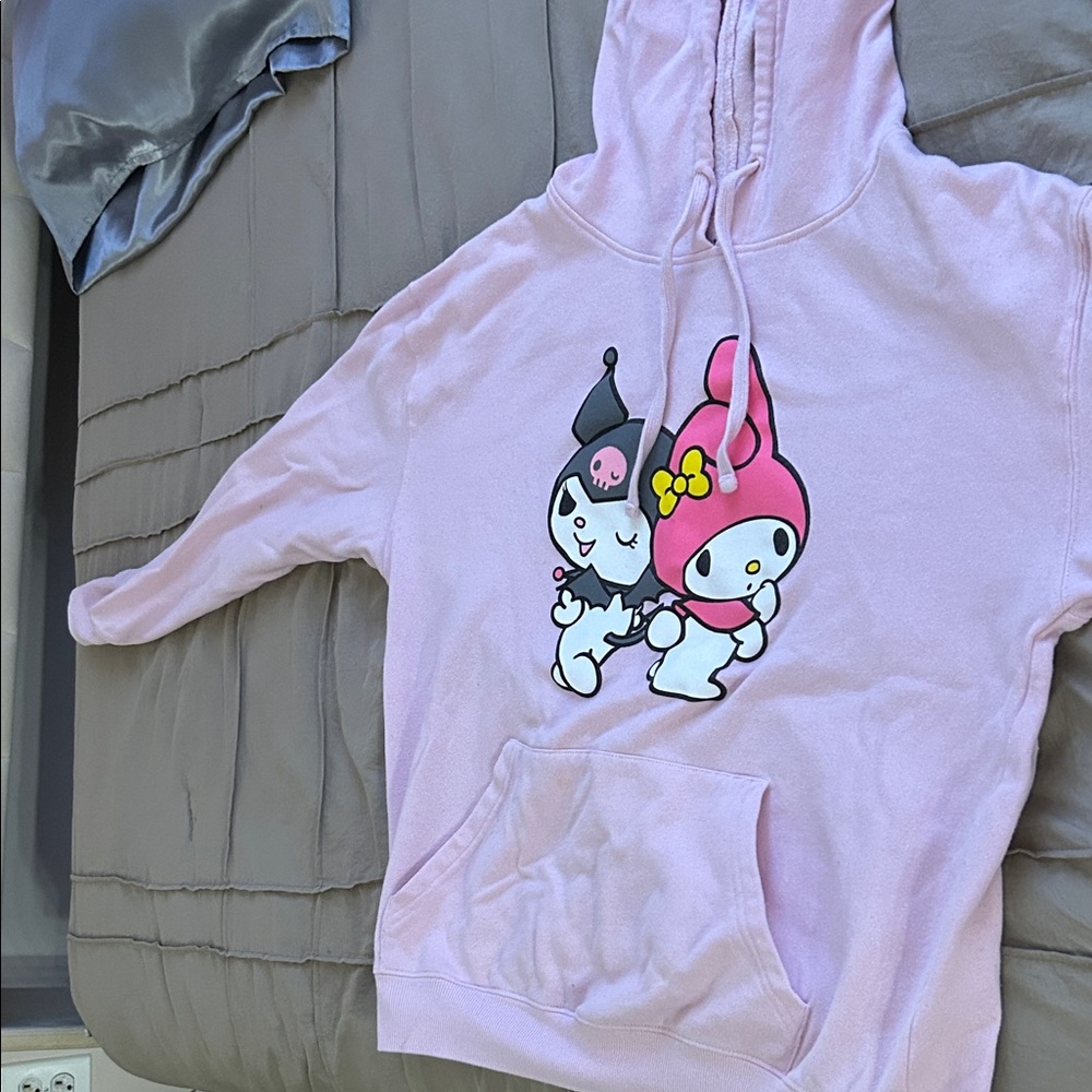 Cute Pink Character Hoodie